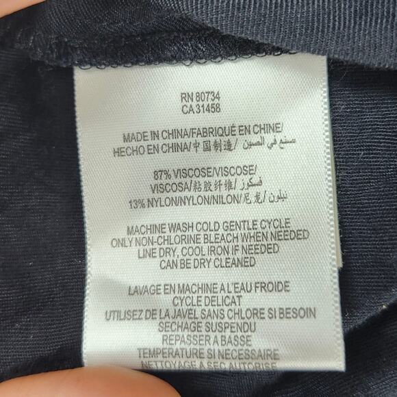 BCBGeneration Skirt Womens Size 12 Black A-Line Pleated Y2K Grunge Mini Academia - Picture 6 of 8